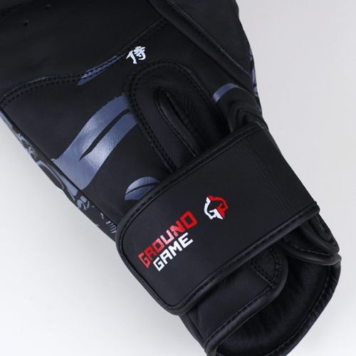 Ground Game "Samurai" boxing gloves black 21BOXGLOSAM10