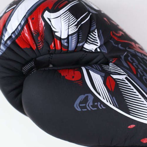 Ground Game "Samurai" boxing gloves black 21BOXGLOSAM10