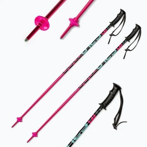 Salomon Kaloo Jr children's ski poles pink L41174700