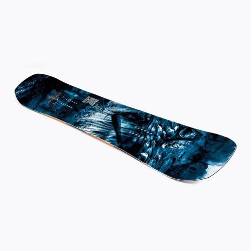 Snowboard Lib Tech Box Knife navy blue and orange 21SN038