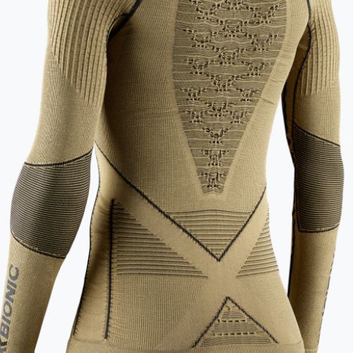 Women's thermal active sweatshirt X-Bionic Radiactor 4.0 gold/black