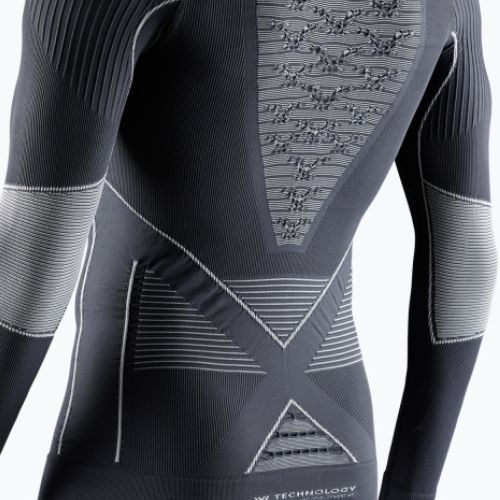 Men's thermal active sweatshirt X-Bionic Energy Accumulator 4.0 black/black
