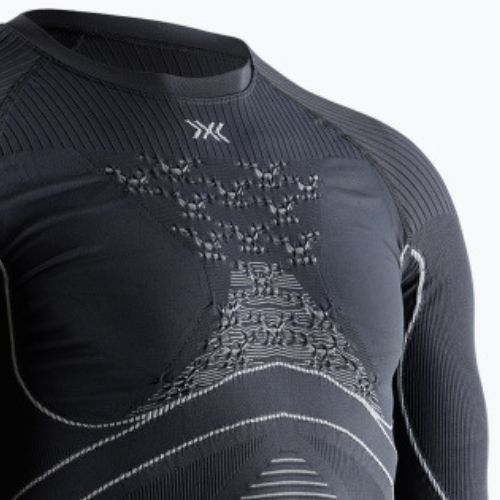 Men's thermal active sweatshirt X-Bionic Energy Accumulator 4.0 black/black