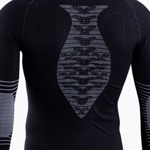 Men's thermal active sweatshirt X-Bionic Energizer 4.0 opal black/arctic white