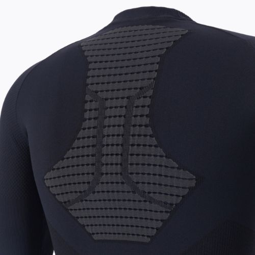 Men's thermal active sweatshirt X-Bionic Invent 4.0 Run Speed black/charcoal