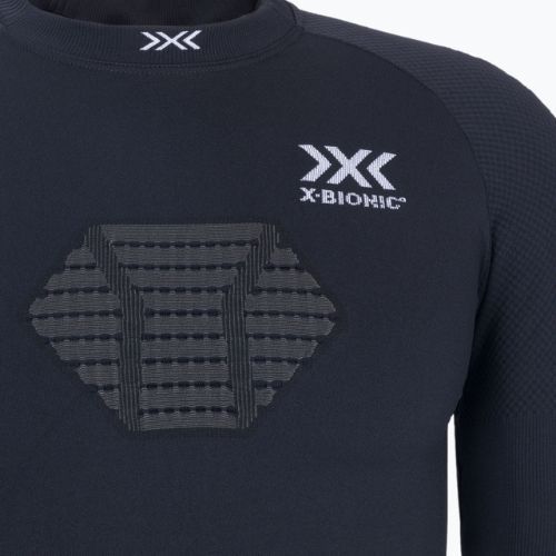 Men's thermal active sweatshirt X-Bionic Invent 4.0 Run Speed black/charcoal