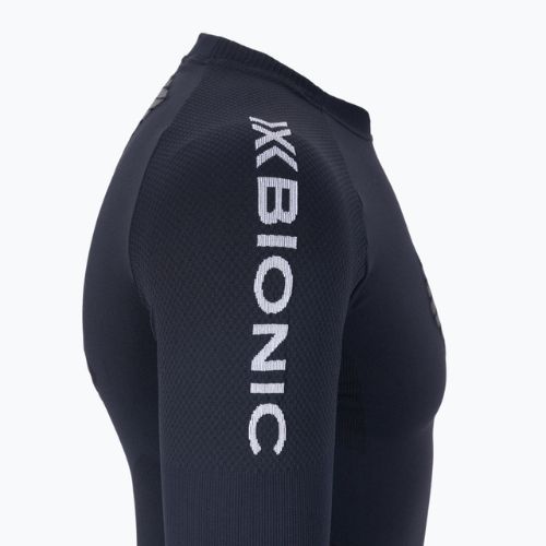 Men's thermal active sweatshirt X-Bionic Invent 4.0 Run Speed black/charcoal