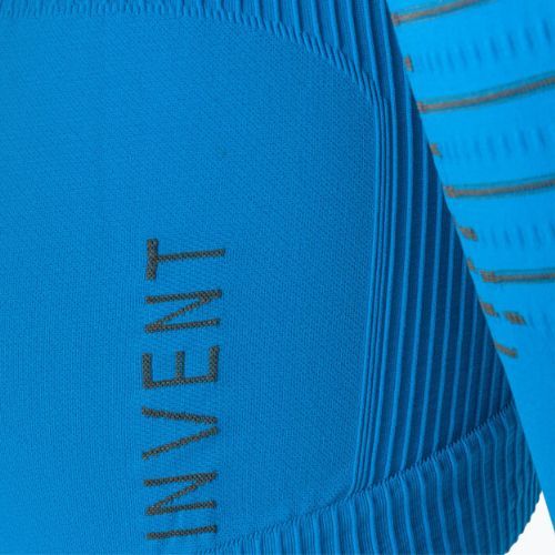 Children's thermal top X-Bionic Invent 4.0 LS teal blue/anthracite