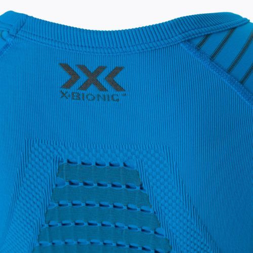 Children's thermal top X-Bionic Invent 4.0 LS teal blue/anthracite