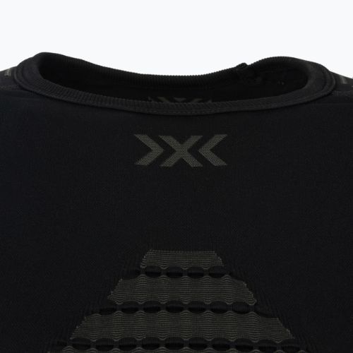 Women's thermal base layer top X-Bionic Invent 4.0 LS black/charcoal