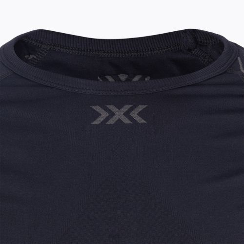 Men's thermal active sweatshirt X-Bionic Invent 4.0 LS black/charcoal
