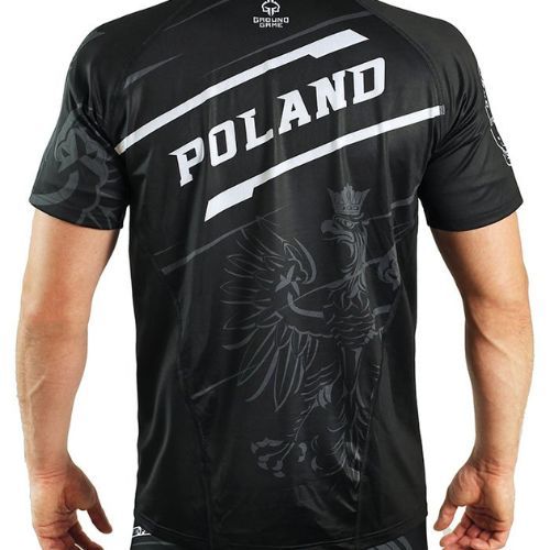 Men's Ground Game Poland training t-shirt black 21TRTSHPOLS