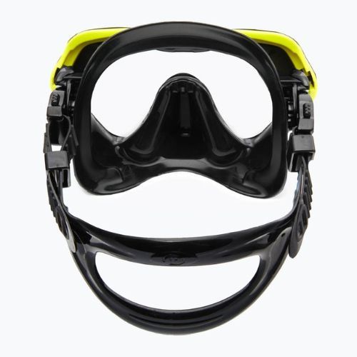 TUSA Paragon S Mask diving mask black and yellow M-1007