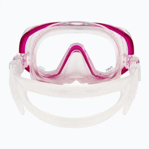 TUSA Tri-Quest Fd Diving Mask Pink and Clear M-3001
