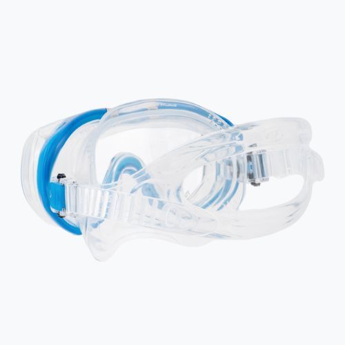 TUSA Tri-Quest Fd Diving Mask Blue and Clear M-3001