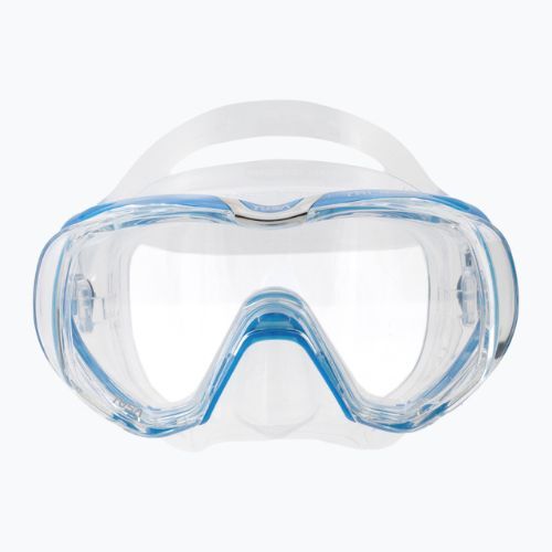 TUSA Tri-Quest Fd Diving Mask Blue and Clear M-3001