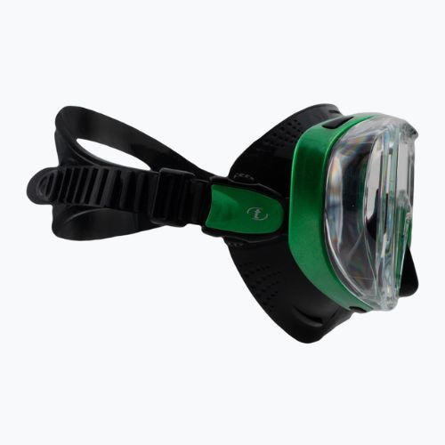 TUSA Tri-Quest Fd Diving Mask Black-Green M-3001