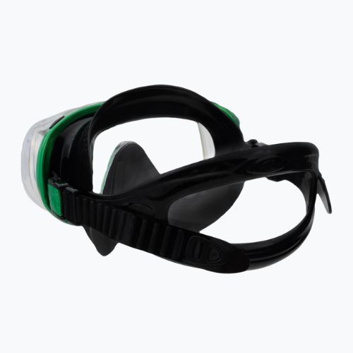 TUSA Tri-Quest Fd Diving Mask Black-Green M-3001