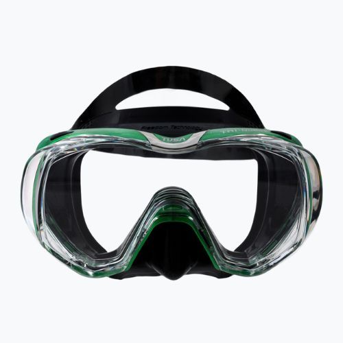 TUSA Tri-Quest Fd Diving Mask Black-Green M-3001