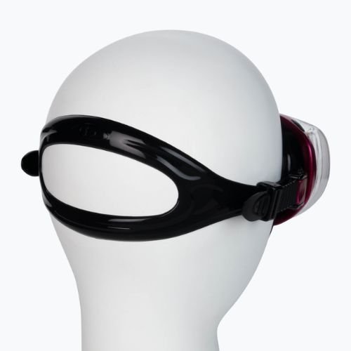 TUSA Tri-Quest Fd Diving Mask Black-Red M-3001