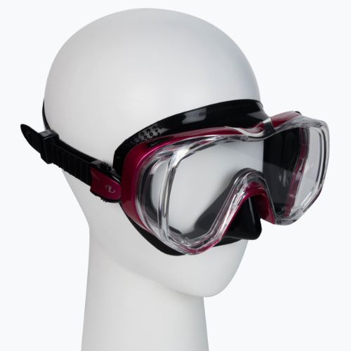 TUSA Tri-Quest Fd Diving Mask Black-Red M-3001