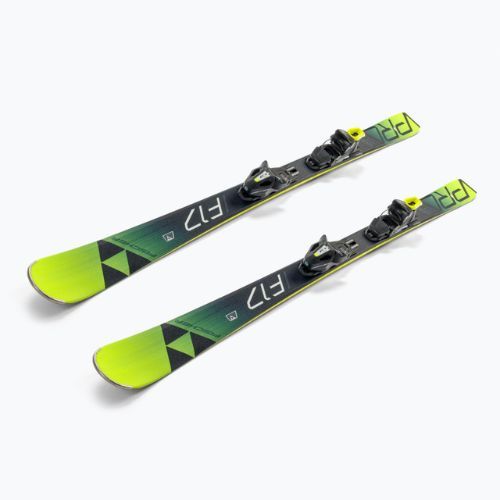 Fischer Progressor F17 TPR + RS 10 downhill skis black/yellow P32520