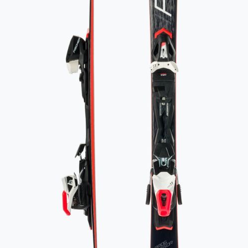 Fischer Progressor F18 AR + RS 11 downhill skis black/red P32420