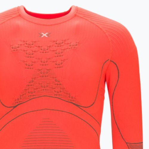Men's thermal active sweatshirt X-Bionic Energy Accumulator 4.0 sunset orange/anthracite