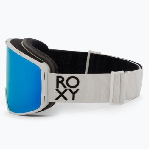 Women's snowboard goggles ROXY Storm Women J 2021 bright white/amber rose ml turquesa