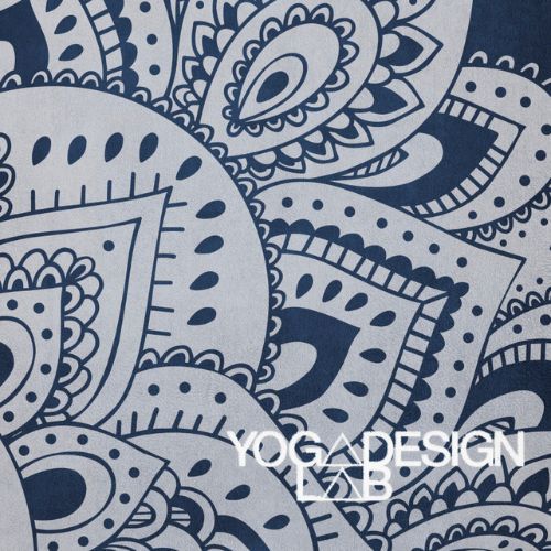 Yoga Design Lab Combo Yoga travel mat 1.5 mm navy blue Mandala Sapphire