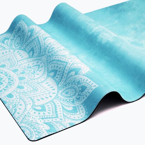 Yoga Design Lab Combo Yoga travel mat 1.5 mm blue Mandala Turquoise