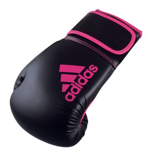 adidas Hybrid 80 boxing gloves black/pink ADIH80