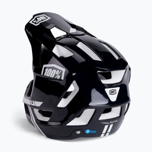 100% Trajecta Helmet W Fidlock Full Face bike helmet black STO-80021-011-11