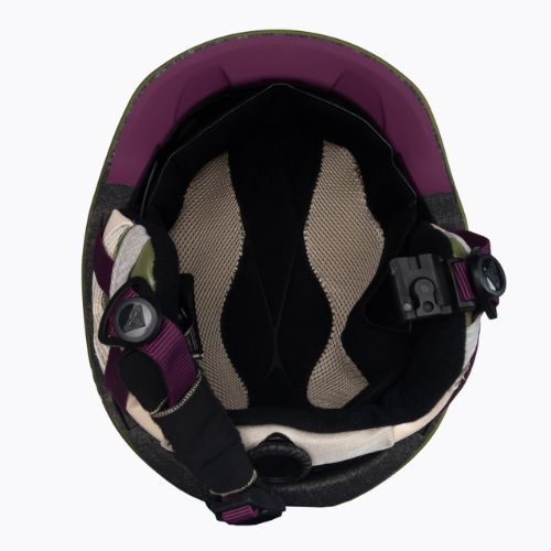 Women's snowboard helmet ROXY Angie 2021 burnt olive