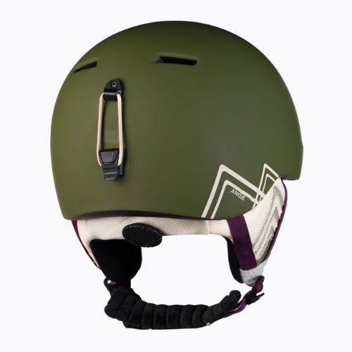 Women's snowboard helmet ROXY Angie 2021 burnt olive