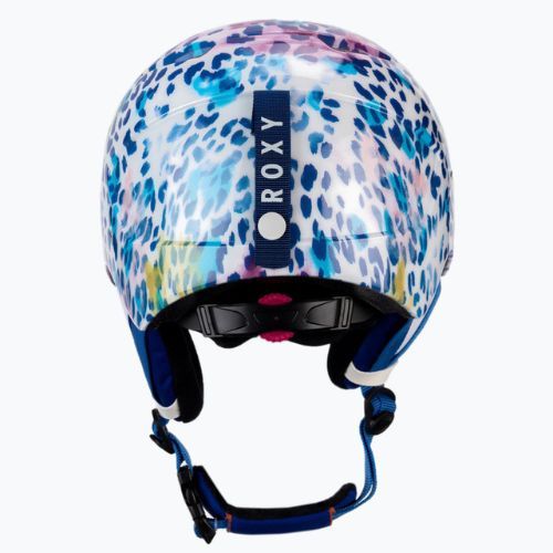 Children's snowboard helmet ROXY Slush Girl 2021 bright white leopold