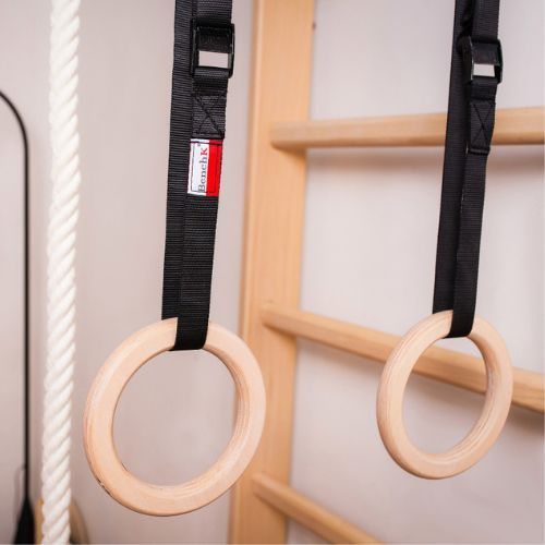 BenchK children's gymnastics accessories set in natural wood A/204