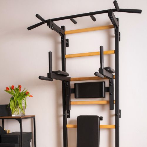BenchK exercise railing black BK-DB1B