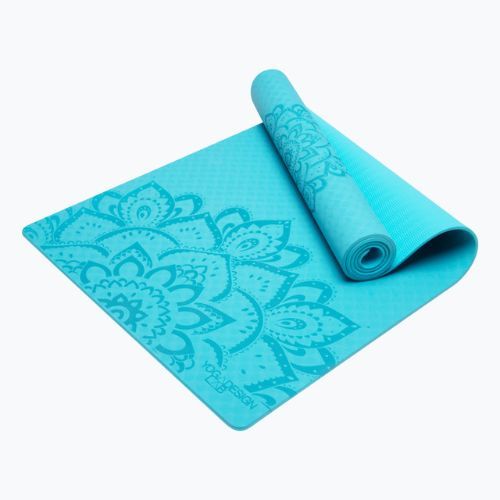 Yoga Design Lab Flow Pure 6 mm blue Mandala Aqua yoga mat