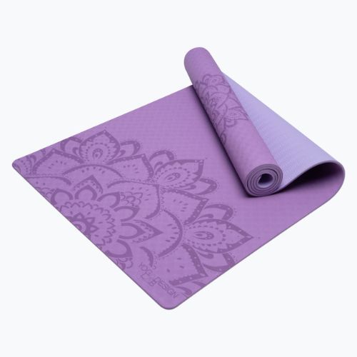 Yoga Design Lab Flow Pure 6 mm purple Mandala Lavender yoga mat