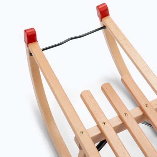 HUMBAKA Davos brown wooden sled DTL 50090