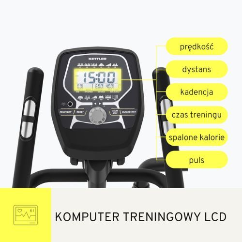 KETTLER Crosstrainer Axos Elipso P Black CT1018-100 orbiter