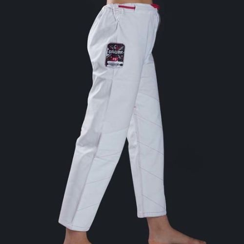 GI for women's Brazilian jiu-jitsu Ground Game 'Sakura' white GISAKWHF1