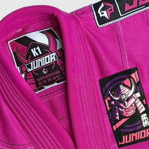 GI for children's Brazilian jiu-jitsu Ground Game Junior 3.0 pink GIJUN3PIN02