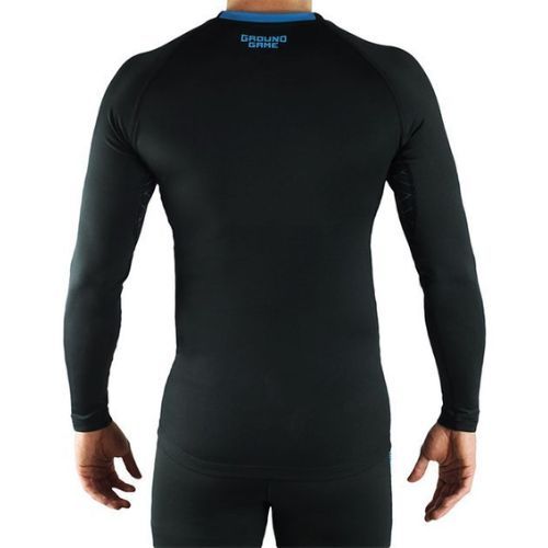 Men's Ground Game Athletic 3.0 Rashguard black RASHATH3LS