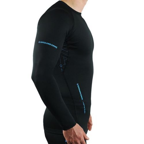 Men's Ground Game Athletic 3.0 Rashguard black RASHATH3LS
