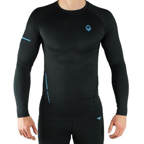 Men's Ground Game Athletic 3.0 Rashguard black RASHATH3LS