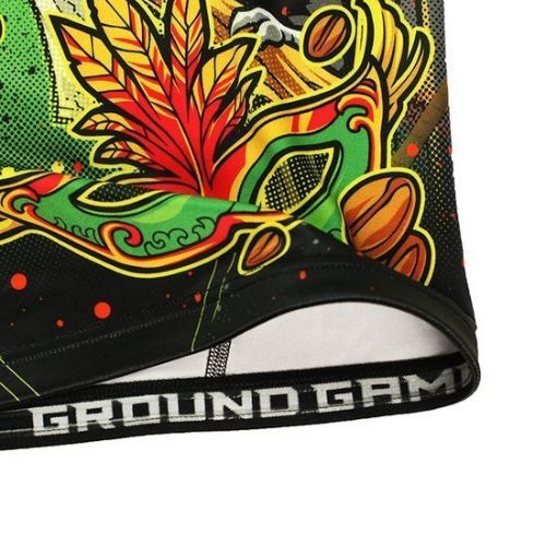 Men's Rashguard Ground Game Brasil colour 21RASHBRALS