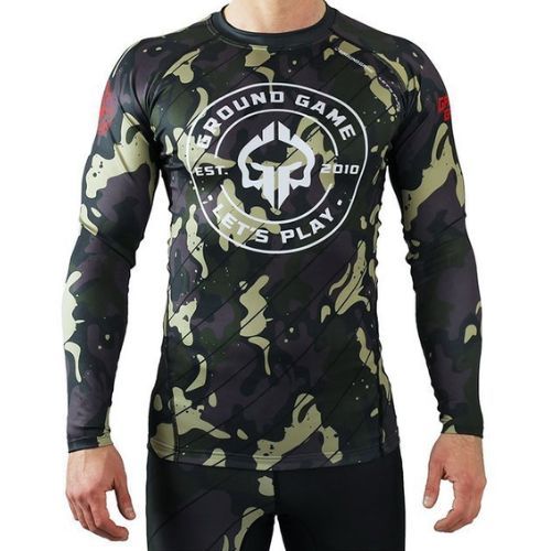 Men's Ground Game Moro 3.0 green RASHMORO3LS Rashguard