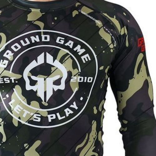 Men's Ground Game Moro 3.0 green RASHMORO3LS Rashguard